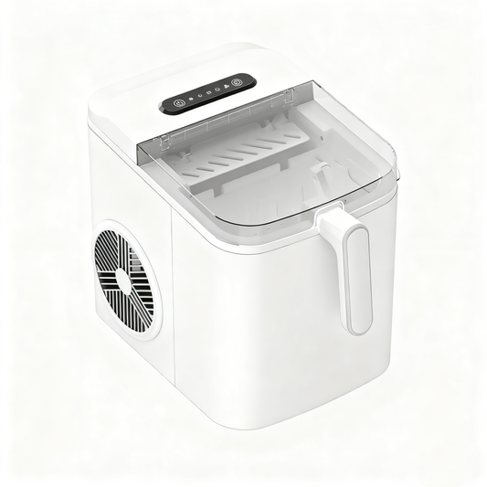 Mini Ice Maker 1.3L, Fully Automatic for Home, Dorm & Small Commercial Use