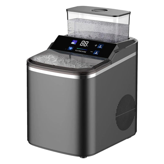 Mini Ice Maker ZSW-ZB16, Fully Automatic Cube Ice Machine for Home, Dorm & Small Commercial Use