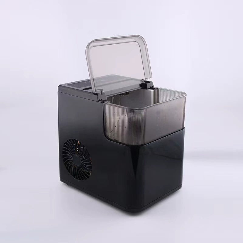 Mini Ice Maker BZ-ZBJ01, Fully Automatic Bullet Ice Machine 1.5L for Home