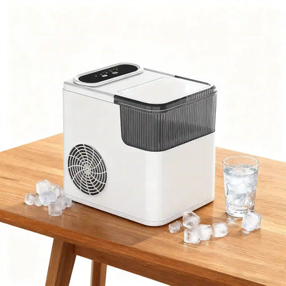 Mini Ice Maker BZ-ZBJ01, Fully Automatic Bullet Ice Machine 1.5L for Home